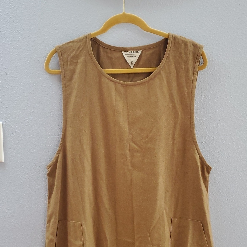 Conrado Katrina Linen Midi Dress — image 2 of 8